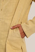 Hooded Shirt with button down front and back
